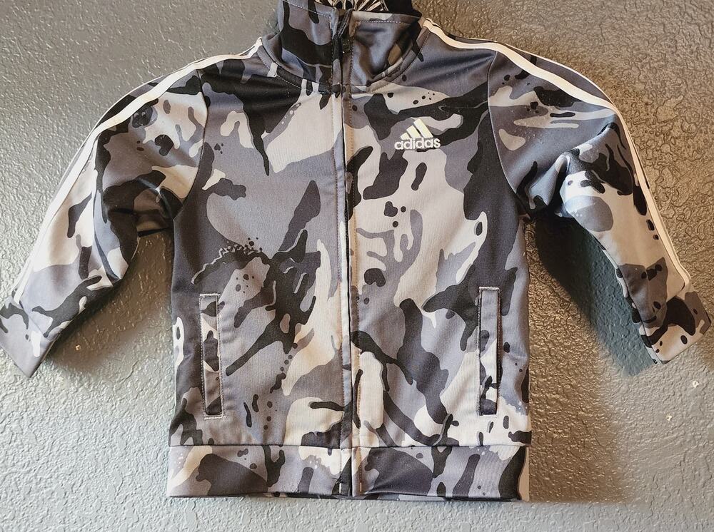 Adidas Kids Zip up Camo Size 18 Months